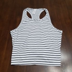 Jockey Active Tank Size XL White & Navy